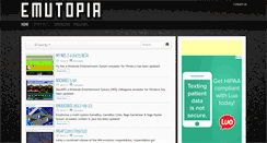Desktop Screenshot of emutopia.com